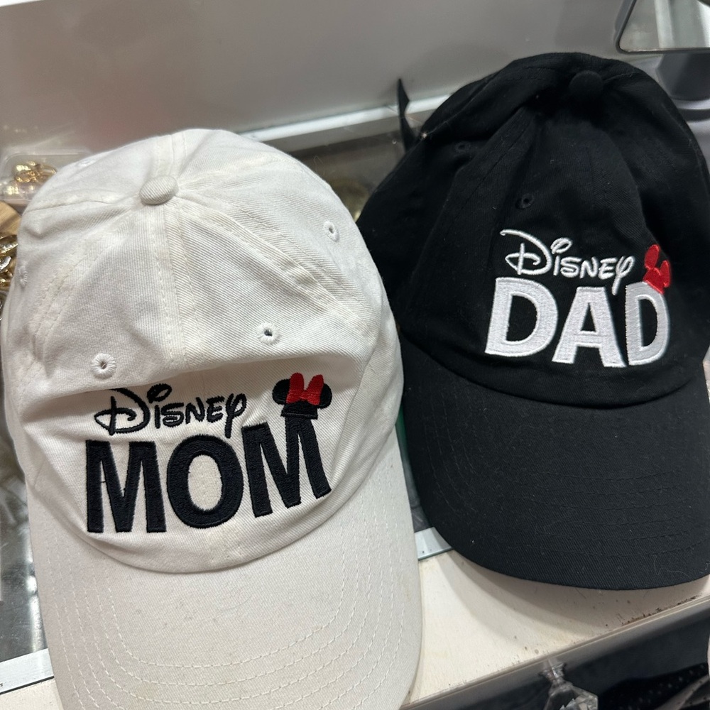 Disney Black and White Parent Caps